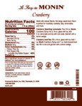 Nutrition / Ingredient Label