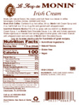Nutrition / Ingredient Label