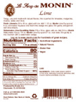Nutrition / Ingredient Label