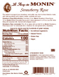 Nutrition / Ingredient Label