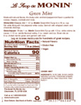 Nutrition / Ingredient Label