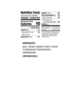 Land O Lakes Mini Moos Half and Half Single Serve Cups Nutrition Information