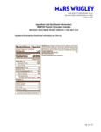 Mars_Peanut_M&Ms_Pouch_Nutritional_Information Mars_Peanut_M&Ms_Pouch_Nutritional_Information