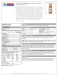 McCormick Culinary Chinese Five Spice 1 lb. Nutrition Information McCormick Culinary Chinese Five Spice 1 lb. Nutrition Information