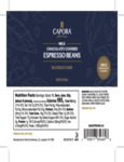 Capora Milk Chocolate Covered Espresso Beans Nutrition