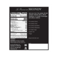 Monin 375 mL Habanero Concentrated Flavor