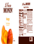 Monin Mango Puree Nutrition