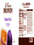 Monin Passion Fruit Puree Nutrition