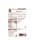 Monin Peppermint Nutrition Monin Peppermint Nutrition