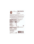Monin Praline Nutrition