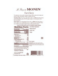Monin 1 Liter Premium Tart Cherry Flavoring Syrup Nutrition Information Monin 1 Liter Premium Tart Cherry Flavoring Syrup Nutrition Information