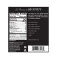 Monin 375 mL Watermelon Concentrated Flavor Nutrition Information Monin 375 mL Watermelon Concentrated Flavor Nutrition Information