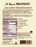 Nutrition / Ingredient Label