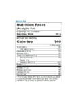 Mother's Circus Animal Cookies Nutrition