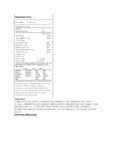 Nabisco Oreo 25 lb. Large Cookie Pieces Nutrition Information