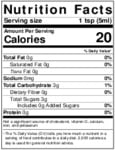 Nielsen-Massey 1 Gallon Madagascar Bourbon Vanilla Paste Nutrition Information