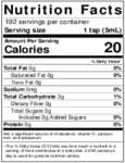 Nielsen-Massey 32 oz. Madagascar Bourbon Vanilla Paste Nutrition Information