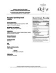 Noughty Sparkling Rosé Nutrition