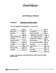 Chefmaster 9 oz. Spring Green Airbrush Color Nutrition Information