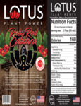 SYRUP ENERGY CONC RED 64 OZ. LOTUS nutrition