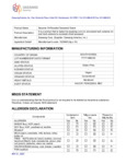 O'food Sesame Oil Roasted Seaweed Snack Nutrition