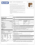 Old Bay 50 lb. Seasoning Nutrition Information Old Bay 50 lb. Seasoning Nutrition Information