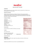 Original Seitan Shreds Nutrition Label
