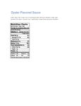 Nutrition Sheet
