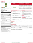 Pacific Foods Original Organic Oat Milk Nutrition Information
