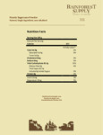 Panela Sugarcane Powder NUTRITION LABEL