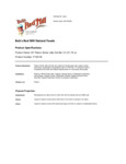 Bob's Red Mill PBJ Bar Nutrition