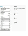 Philadelphia Cream Cheese 30 lb. Firm Nutrition