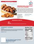 Spec Sheet/Nutrition