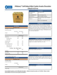 Pillsbury Cookies Choc Chip Nutrition