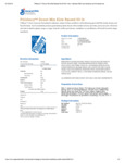 Spec Sheet/Nutrition