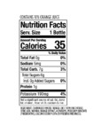 Polar Diet Orange Dry 20 oz. Nutrition Polar Diet Orange Dry 20 oz. Nutrition