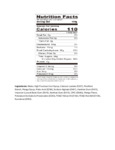 Possmei Mango Popping Boba Nutrition