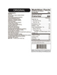 Possmei Original Boba Nutrition