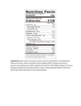 Possmei Passion Fruit Popping Boba Nutrition