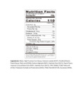 Possmei Peach Popping Boba Nutrition