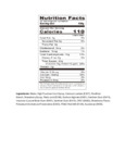 Possmei Strawberry Popping Boba Nutrition