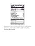 Possmei STRAWBERRY POWDER Nutrition