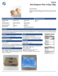 62036 Nutrition Sheet 62036 Nutrition Sheet