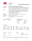 Orange Chicken Nutrition Sheet