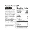 PWD370-USA nutrition