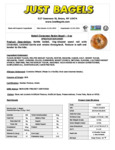 BAGEL CINNAMON RAISIN 4OZ nutrition