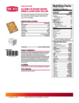 Rich's 07486 Nutrition