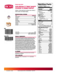 Rich's 18214 Nutrition