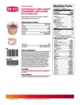 Rich's 22080 Nutrition Rich's 22080 Nutrition