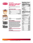 Rich's 22082 Nutrition